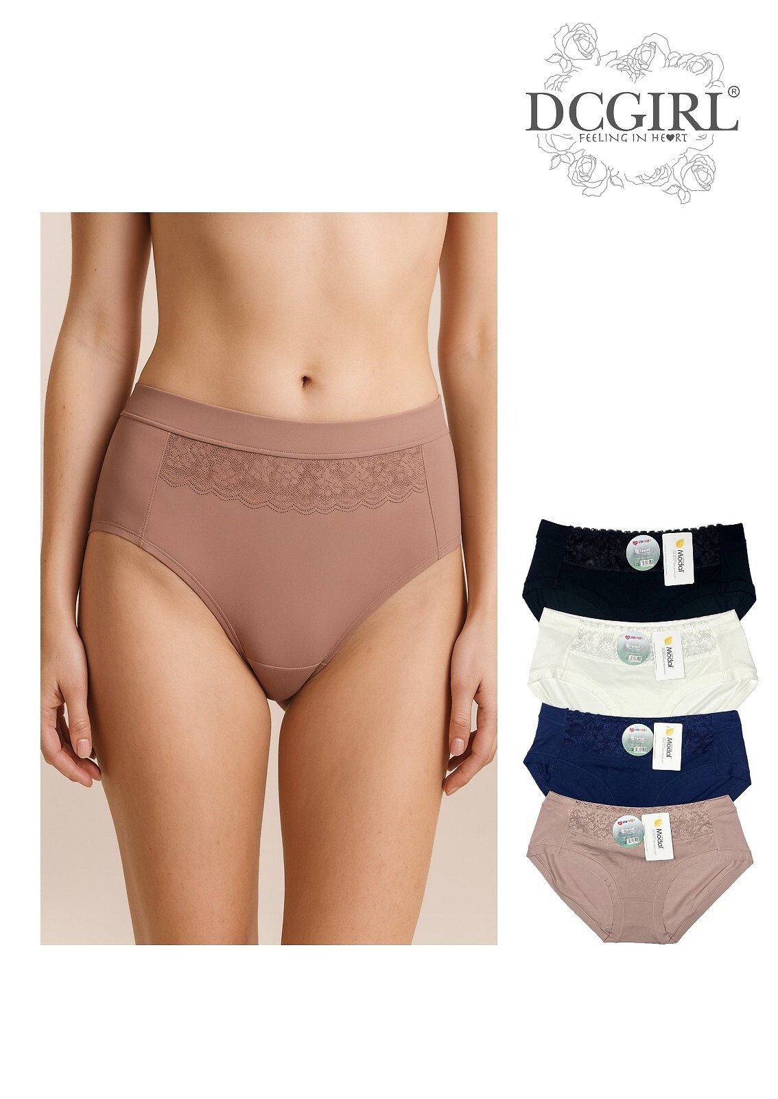 DC Girl nohavičky 26509 A'2 M-XL směs barev XL