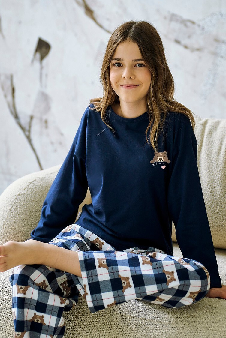 Taro pyžamo Astrid 3503 dĺžka/r 146-158 Z25/26 dámske Béžová 158