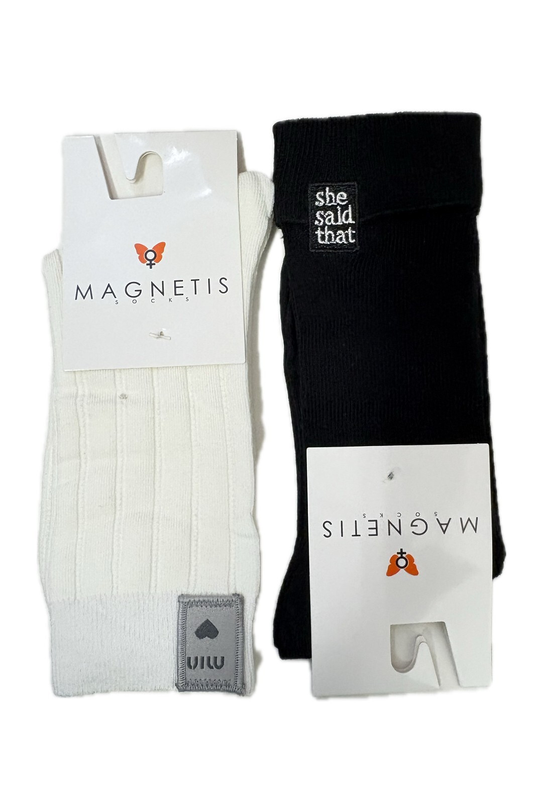 Ponožky Magnetis CO5055 Patch bílá Univerzální