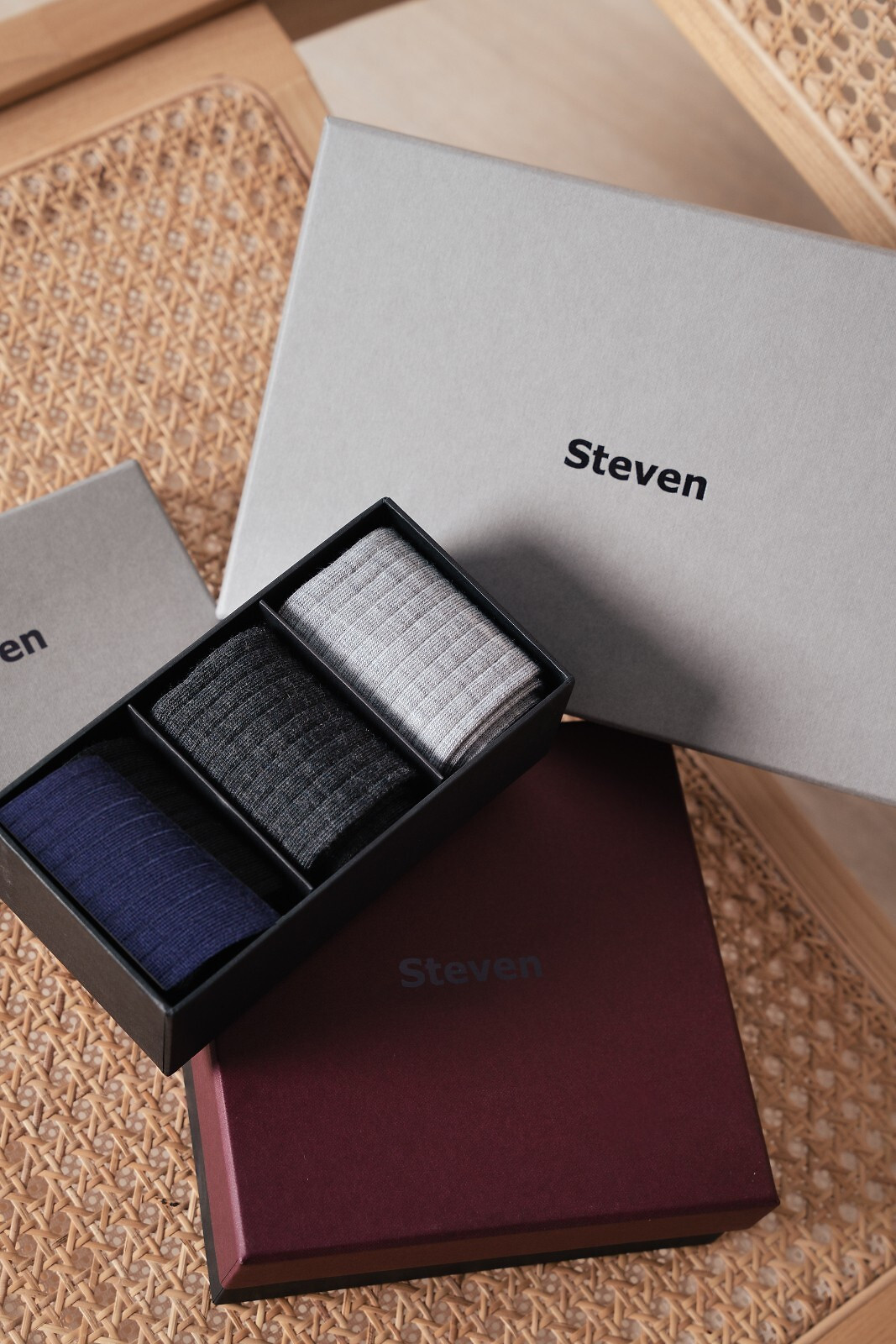 Ponožky Steven art.175/2 Pánske boxy A'3 41-46 mix barev 2 41-43