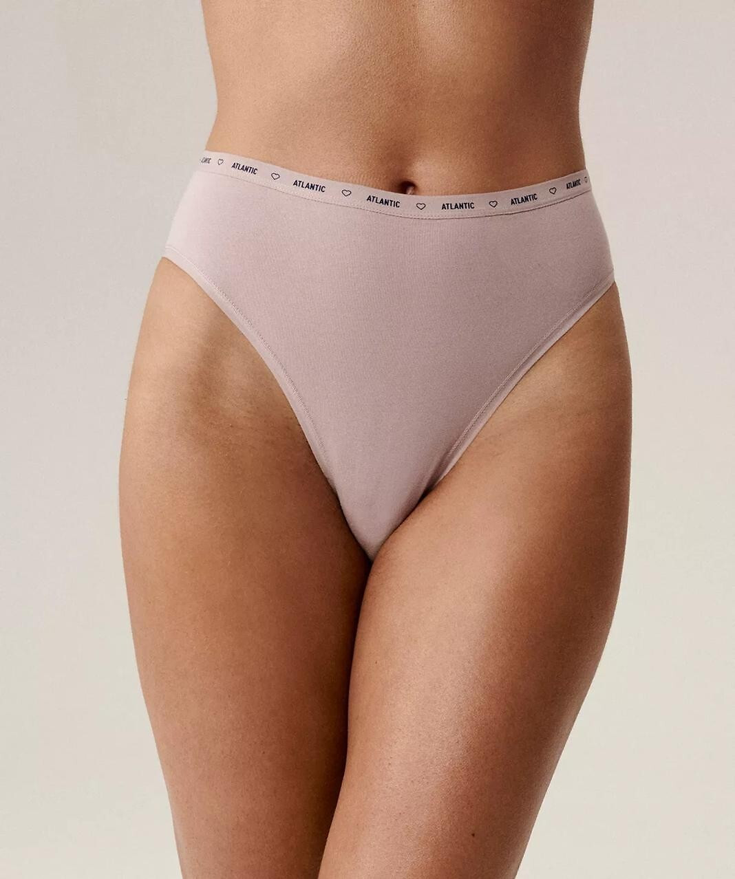 Dámské kalhotky Atlantic 3CLP-010 3-pack Barva: Růžová, Velikost: 2XL