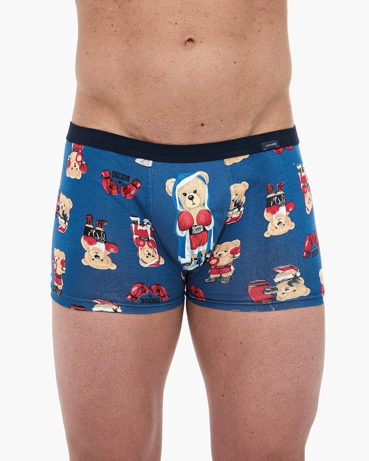 Boxerky Cornette Tattoo 280/250 Boxer 2 S-2XL džínovina XL