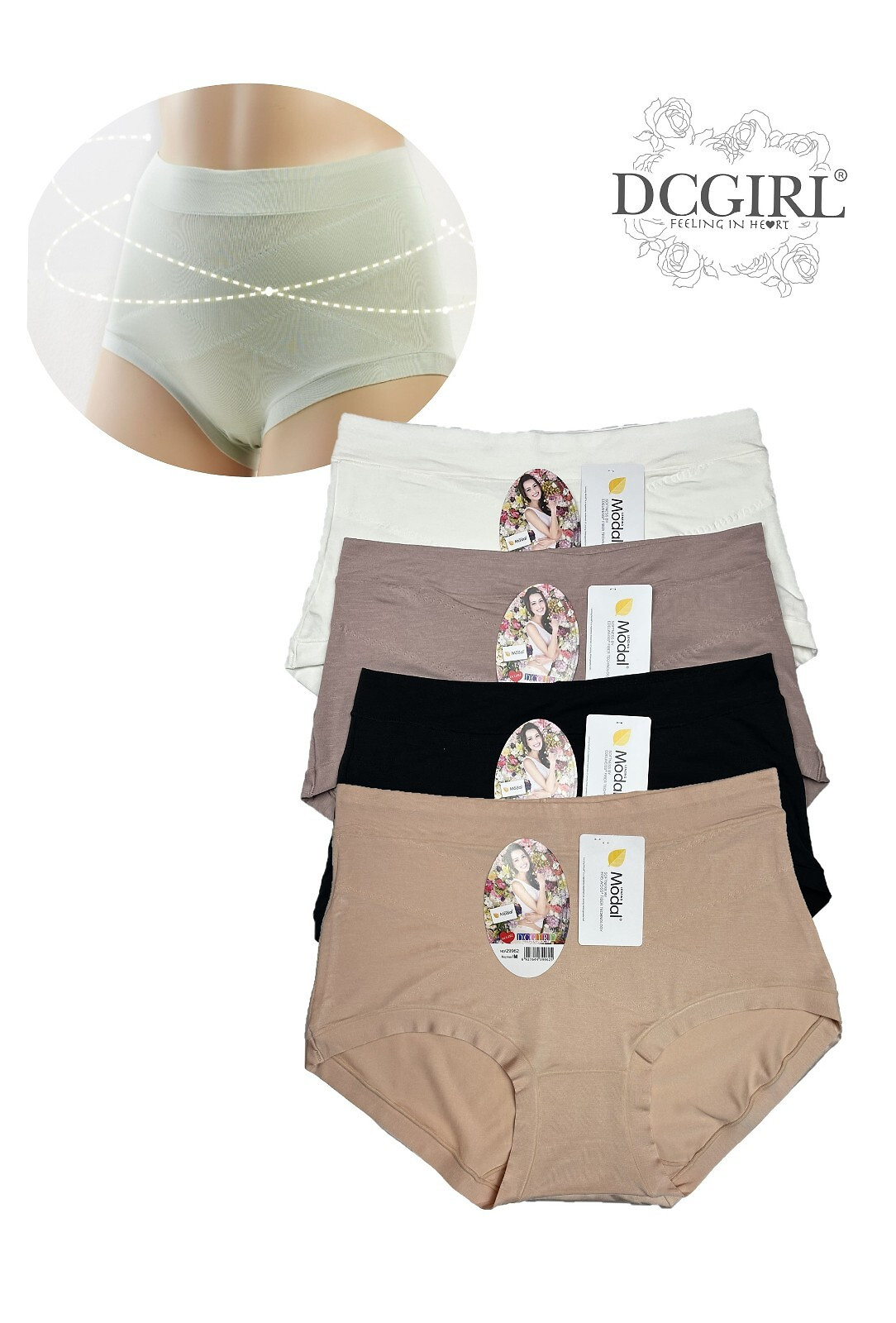 DC Girl kalhotky 29962 A'2 M-XL směs barev XL