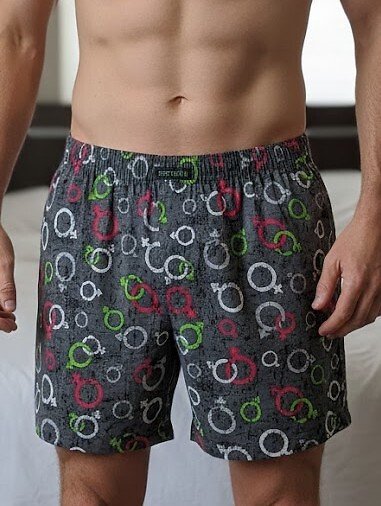 Boxerky Cornette Classic 011/190 Sex 3XL-5XL šedá 5XL (obrázek 3)