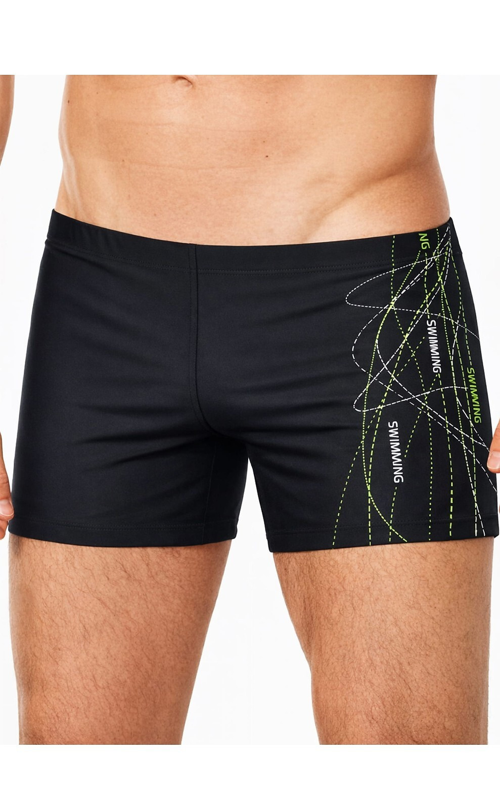 Plavky Noviti KC019 M-2XL Černá L