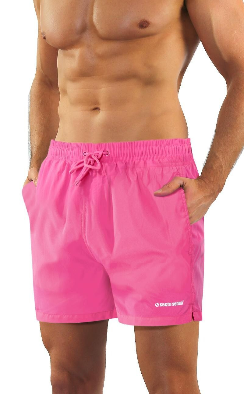 Plavecké šortky Sesto Senso KM0577 M-3XL námořnictvo L (obrázek 8)