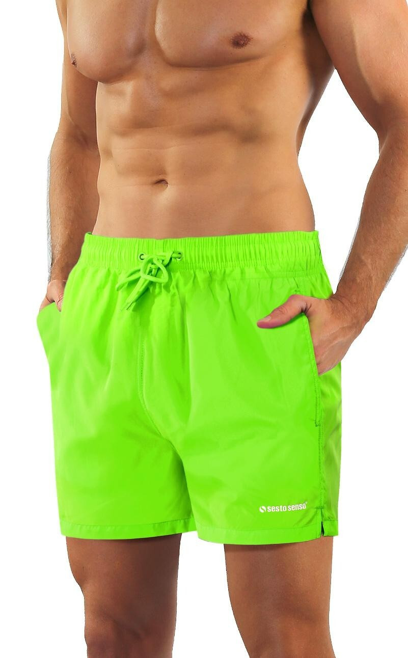 Plavecké šortky Sesto Senso KM0577 M-3XL námořnictvo L (obrázek 6)