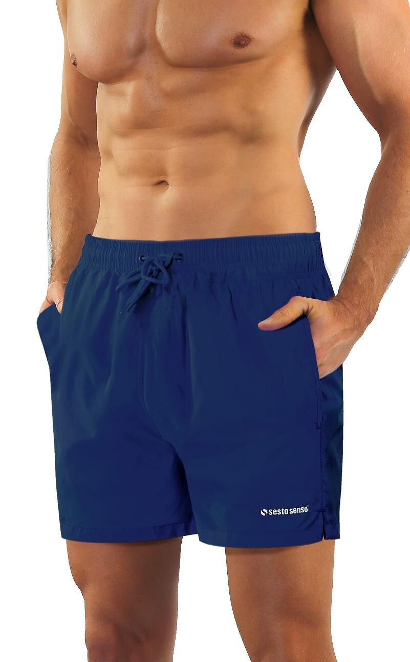 Plavecké šortky Sesto Senso KM0577 M-3XL námořnictvo L (obrázek 10)