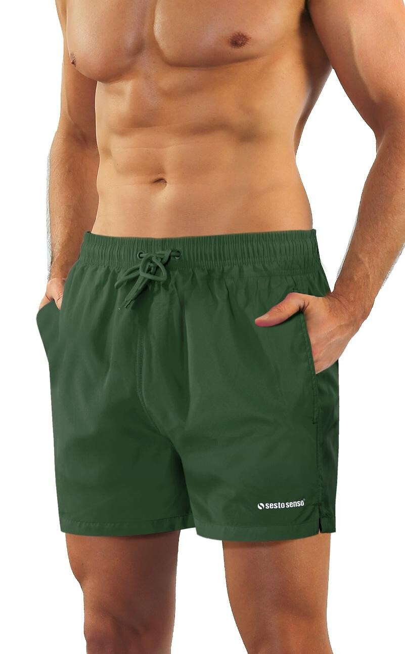 Plavecké šortky Sesto Senso KM0577 M-3XL námořnictvo L (obrázek 5)