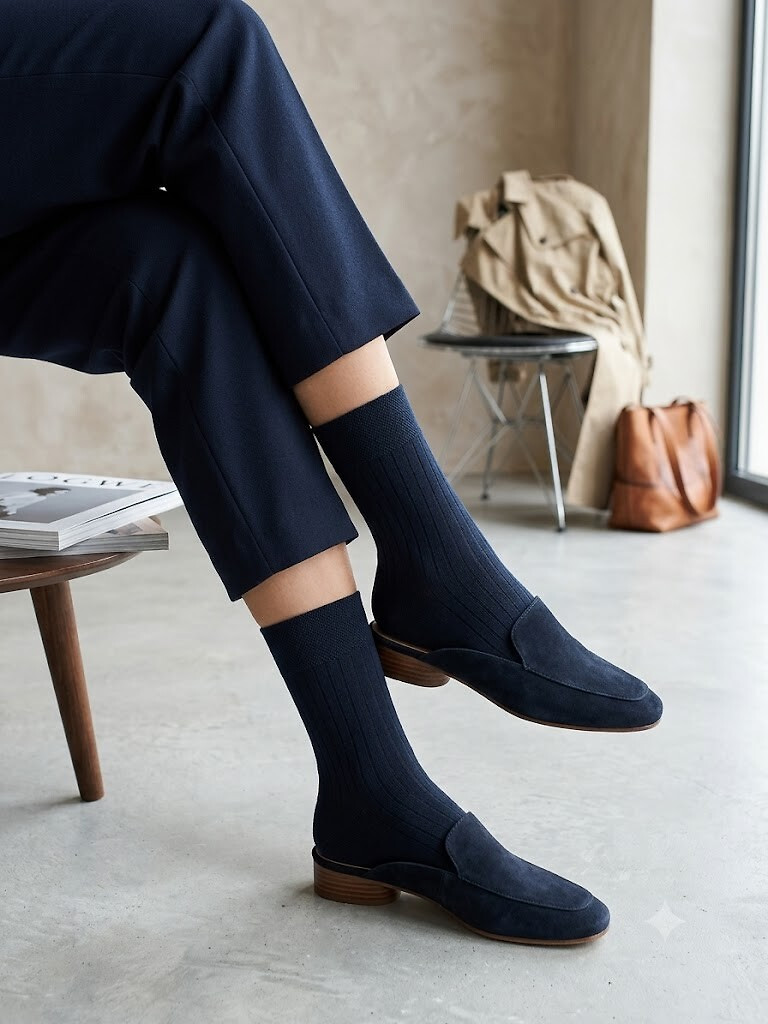 Ponožky Noviti SB177 Rod 39-46 Hnědá 39-42