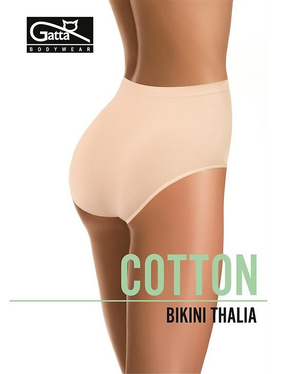 Nohavičky Gatta 41079 Bezšvové bavlnené bikiny Thalia S-XL přírodní L