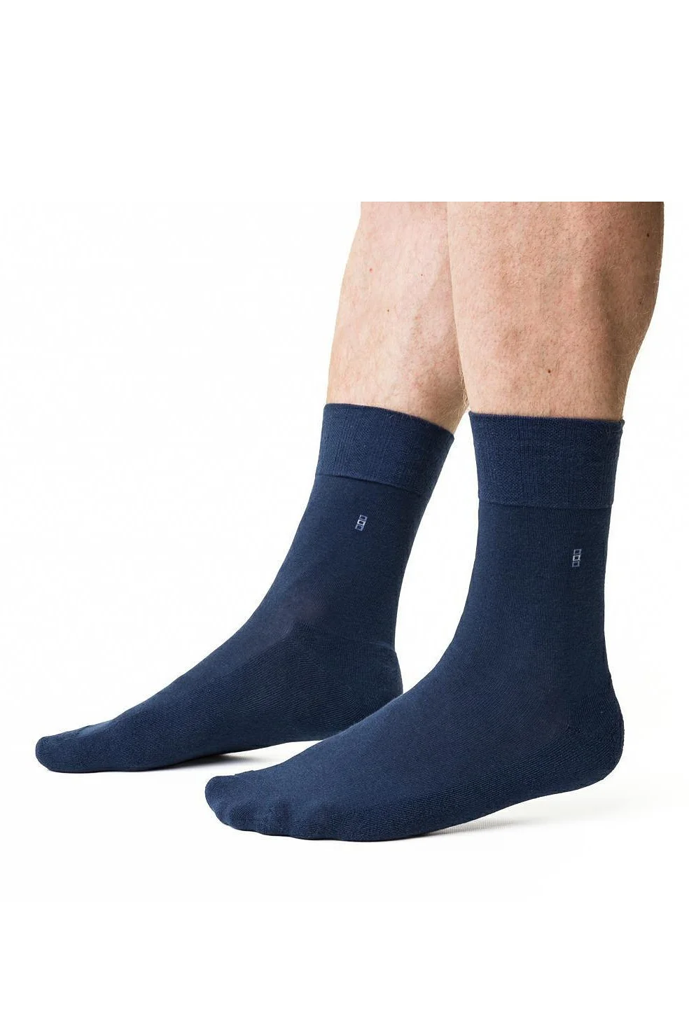 Pánske ponožky Steven polofroté art.003 džínovina 45-47