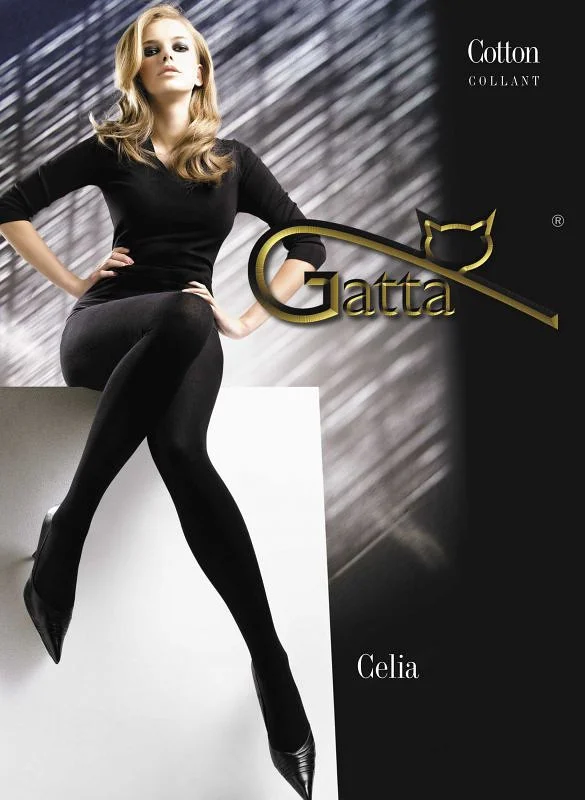 Dámské punčochové kalhoty Gatta Celia 5-XL nero/černá 5-XL (obrázek 7)