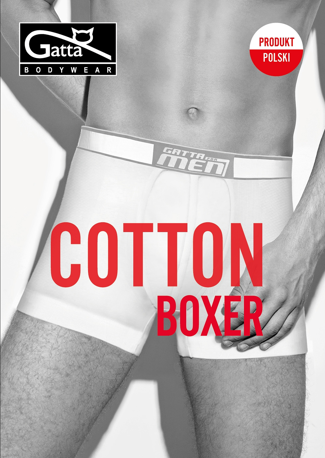 Pánské boxerky Cotton Boxer model 5784125 - Gatta Barva: bílá, Velikost: XL