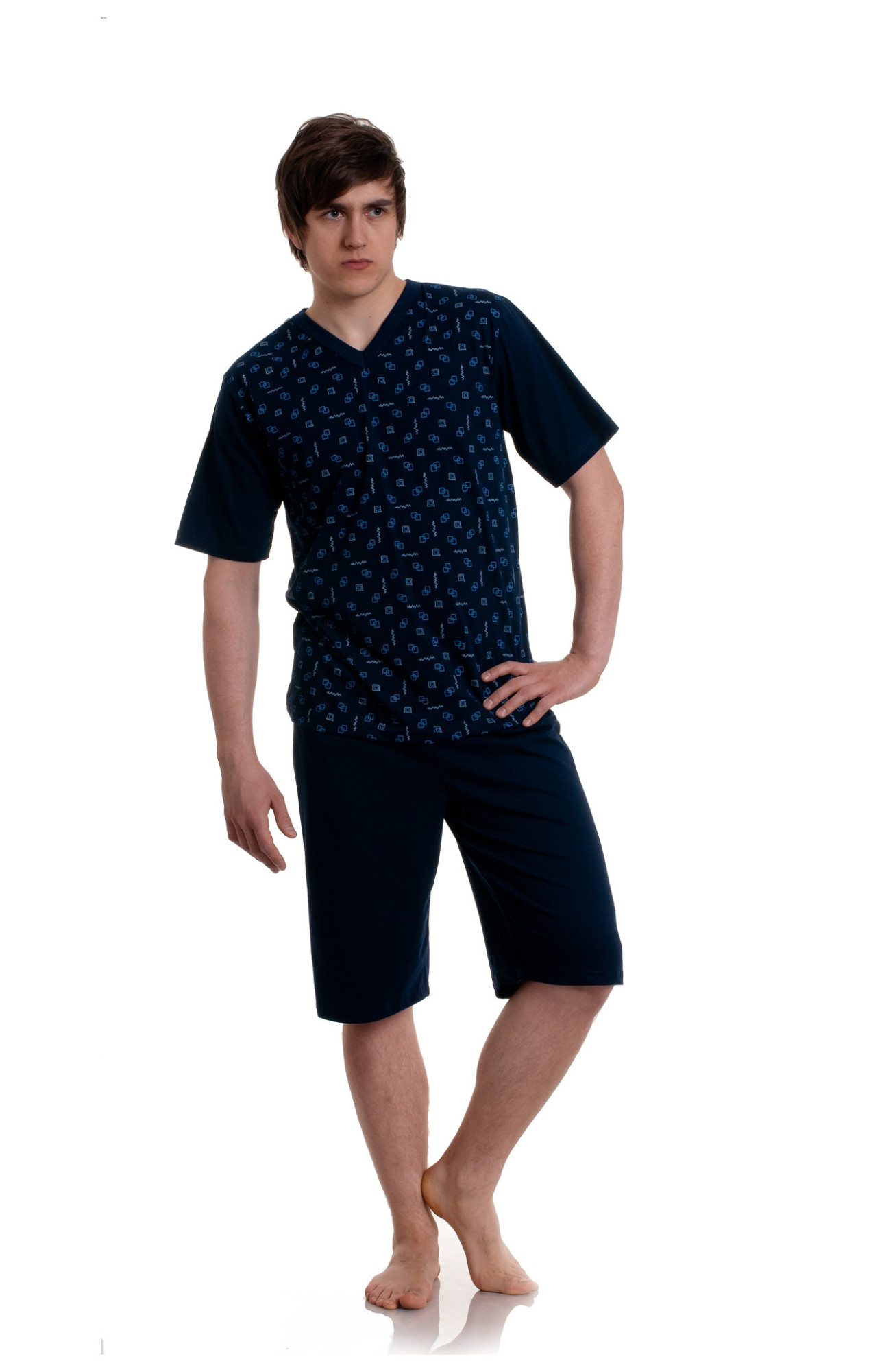 Pánské pyžamo model 16123976 kr/r S2XL - Gucio Barva: mix barev-mix designu, Velikost: XL