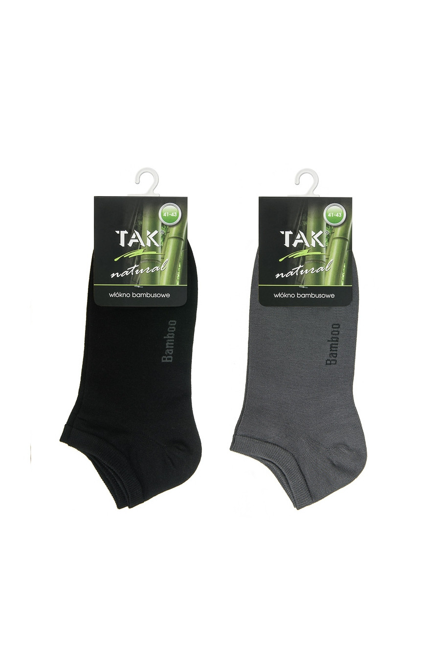E-shop Pánske ponožky Tak Natural Bambus 1429 černá 41-43