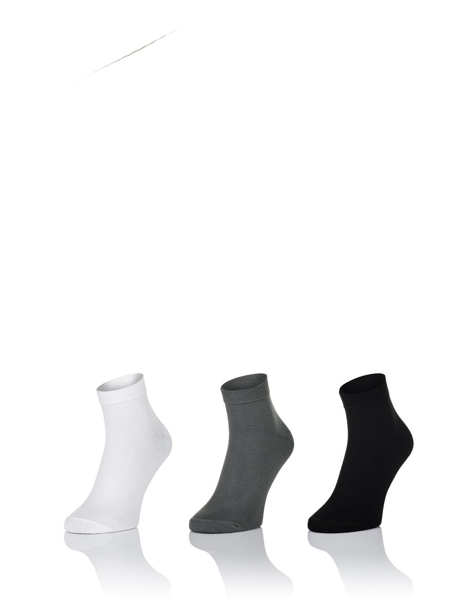 E-shop Pánske ponožky Tak Natural Bambus 1559 šedá 44-46