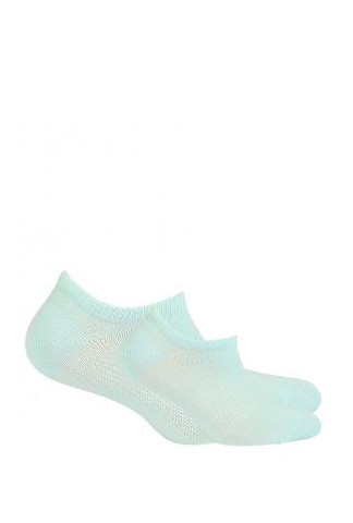 E-shop Členkové ponožky Wola W81.0S0 Be Active pre mladistvých bílá 33-35