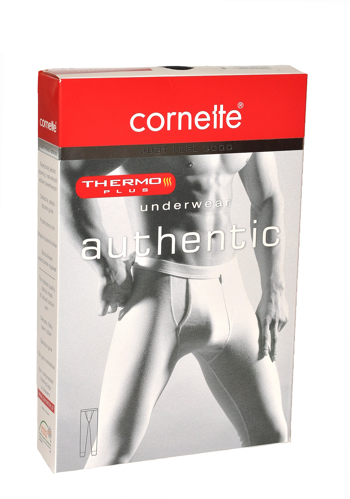 Pánské podvlékací kalhoty Cornette Authentic Thermo Plus černá 3xl