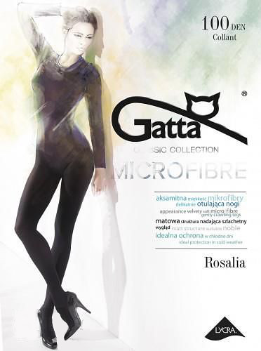 Punčochové kalhoty model 5811660 100 den 5XL - Gatta Barva: grafit/dek.šedá, Velikost: 5-XL
