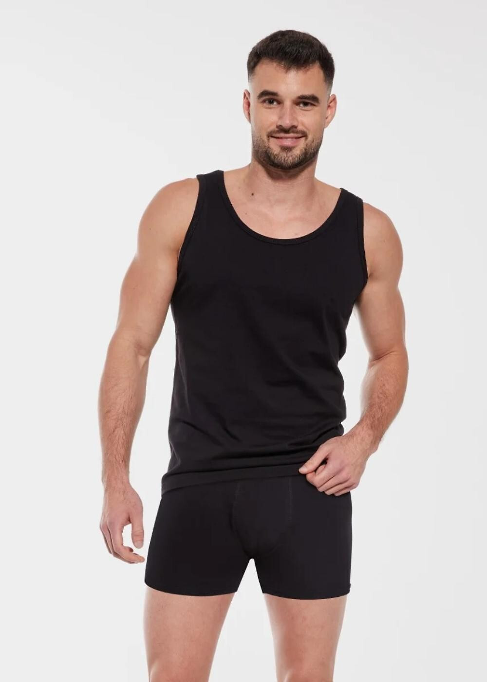 Pánský nátělník Cornette Authentic 213 M-3XL černá XL