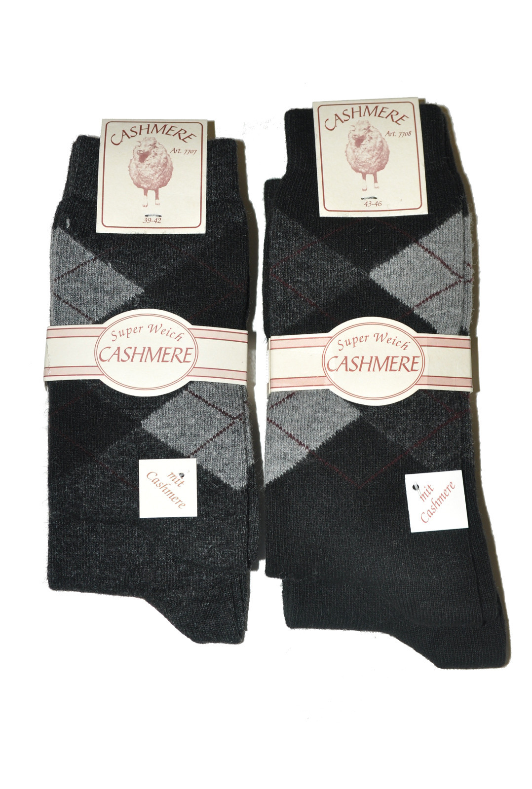 Pánské ponožky Ulpio Cashmere 7707/7708 A'2 směs barev 39-42