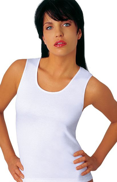 Bílá dámská košilka Emili Sara S-XL bílá M