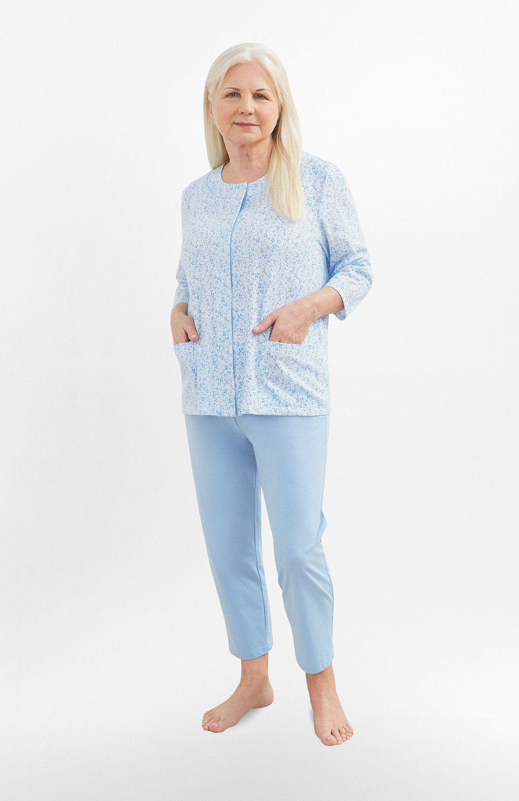 Dámské pyžamo Martel Maria Ii 201 3/4 3XL-4XL modrá 3xl