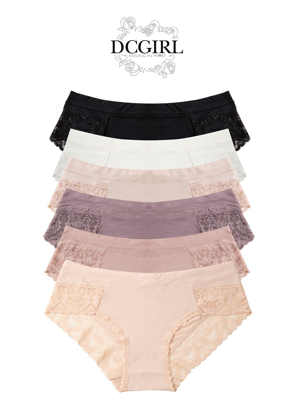 DC Girl nohavičky 26257 A'2 S-XL modal směs barev L