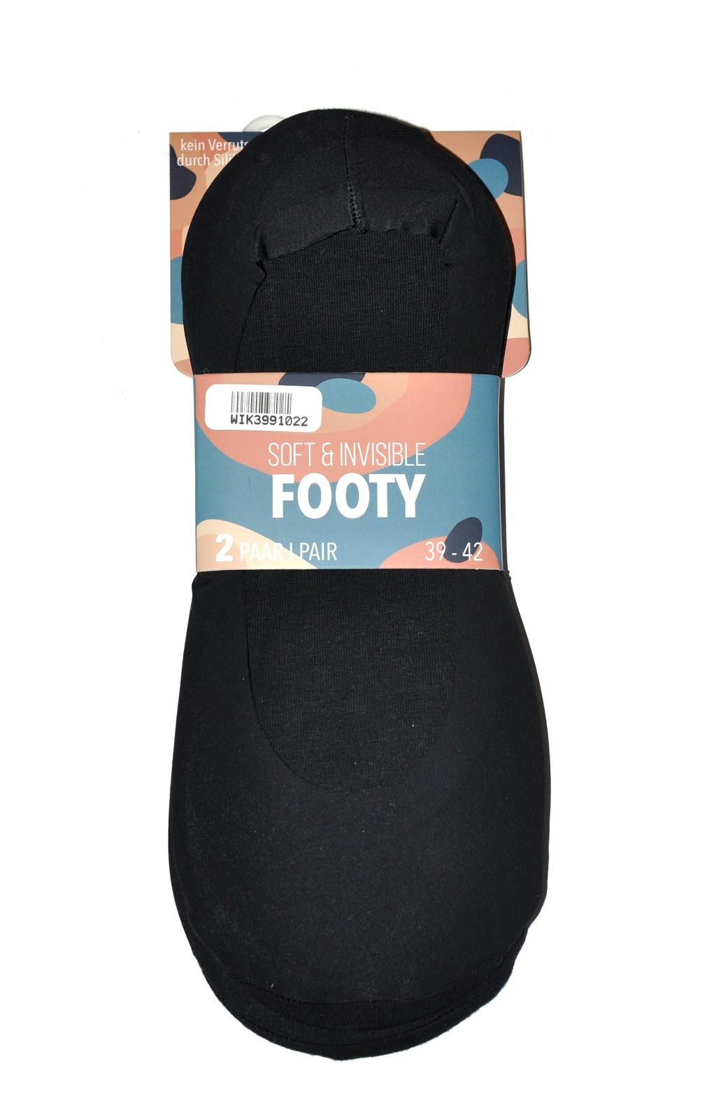 Dámské ponožky baleríny Soft & model 15218923 - WiK Barva: černá, Velikost: 35-38