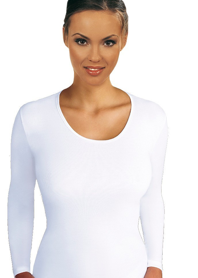Bílá dámská košilka Emili Lena 2XL-3XL Barva: bílá, Velikost: 4XL
