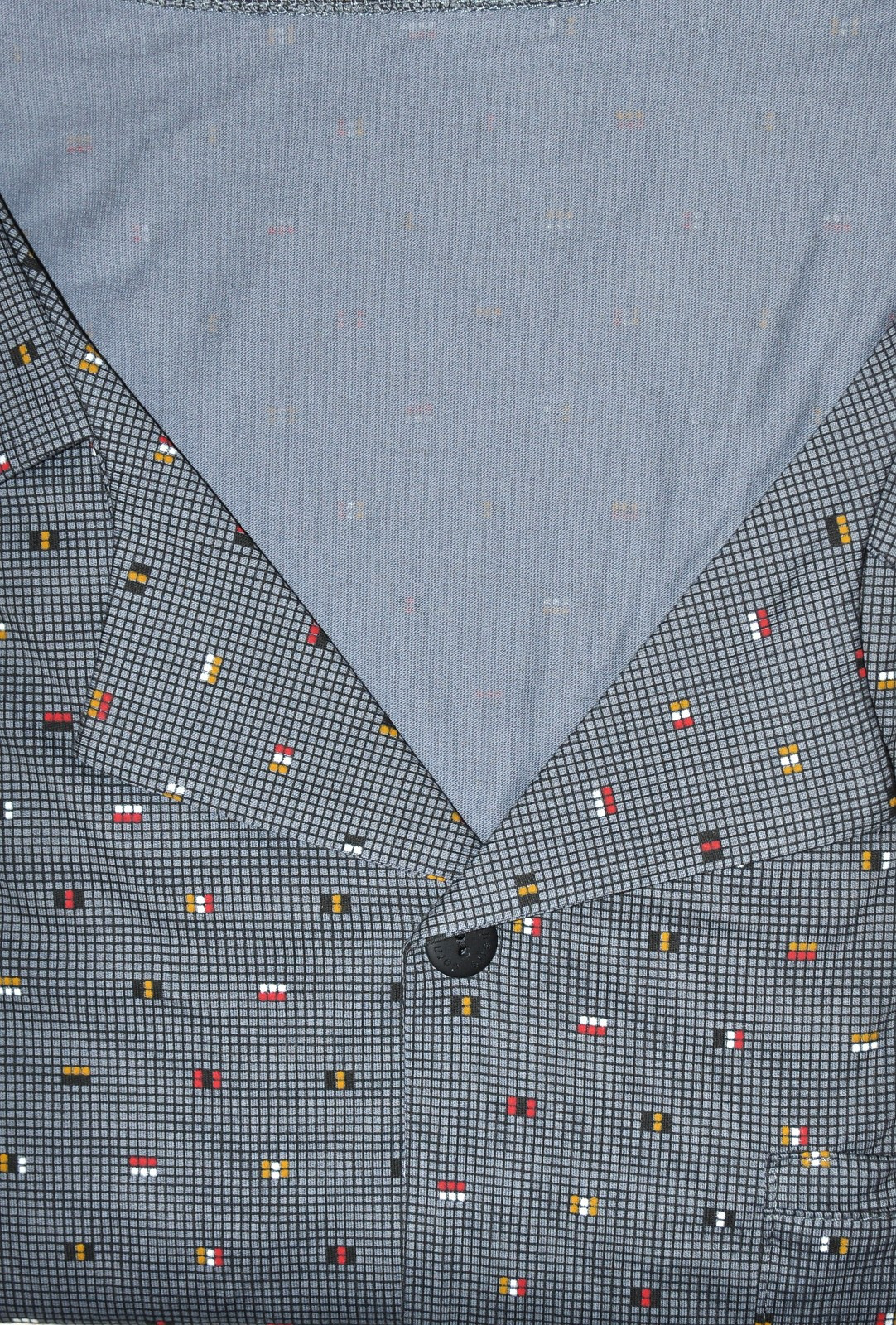 Pánské rozepínací pyžamo Cornette 318/43 3XL-5XL šedá 3xl