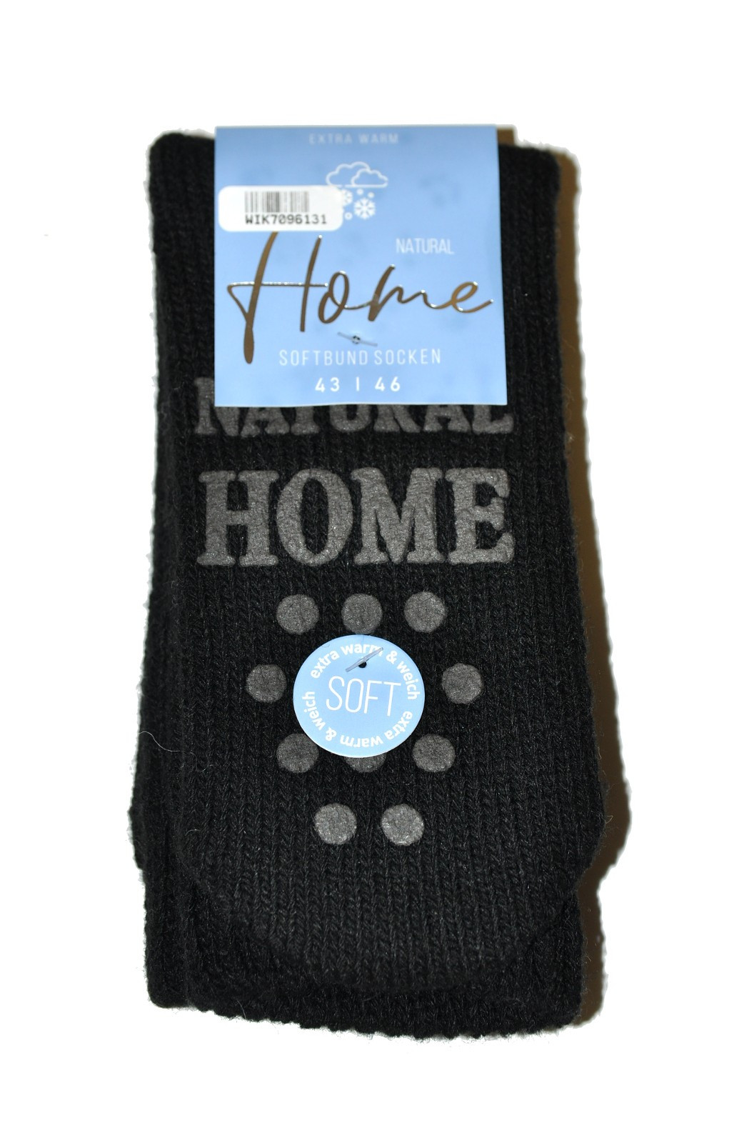 Dámské ponožky WiK 70961 Home Natural ABS šedo-šedá 39-42