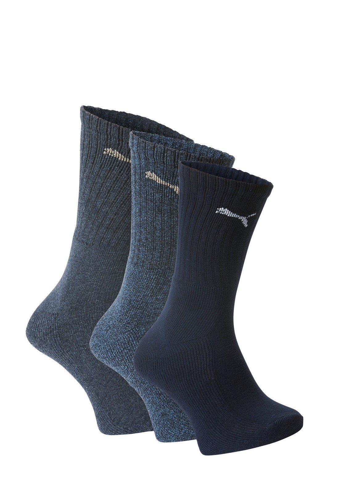 Pánské ponožky Crew Short A'3 model 17913514 - Puma tmavě šedá 43-46