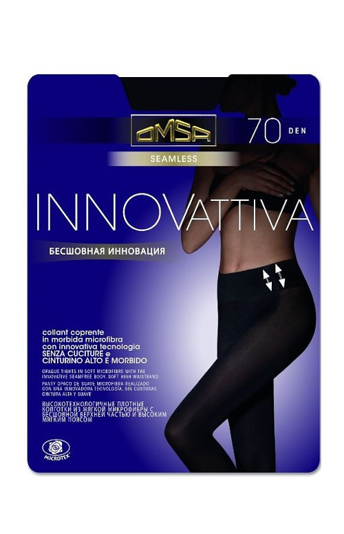 Dámské punčochové kalhoty Omsa Innovattiva 70 den 2-5 Barva: nero/černá, Velikost: 4-L
