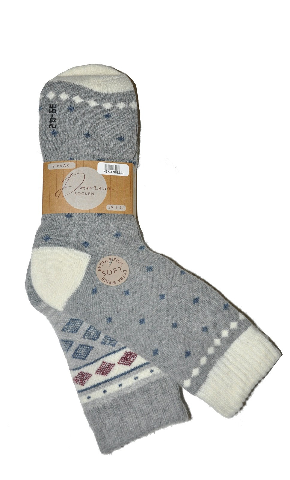 Levně Dámské ponožky WiK 37882 Damen A'2 35-42 mix barev-mix designu 35-38