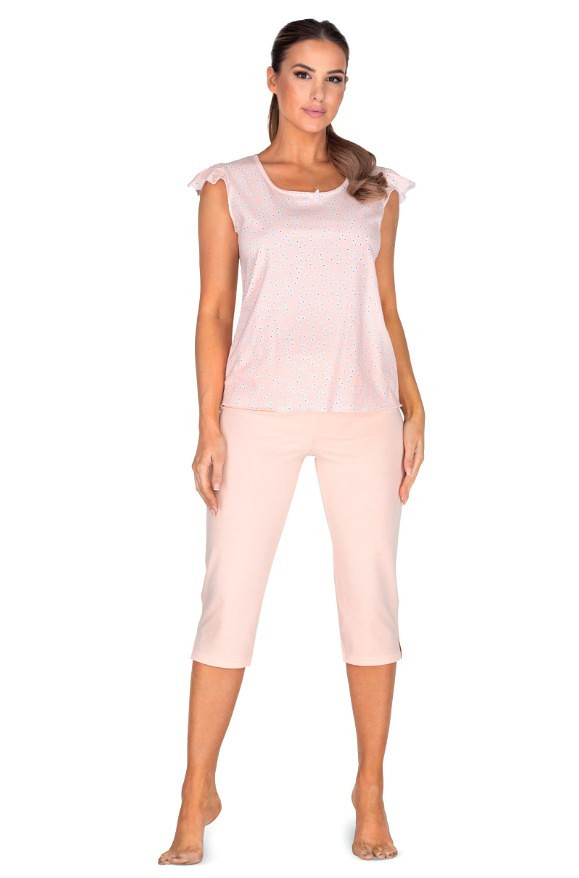Dámské pyžamo model 18042334 MXL - Regina Barva: Růžová, Velikost: M
