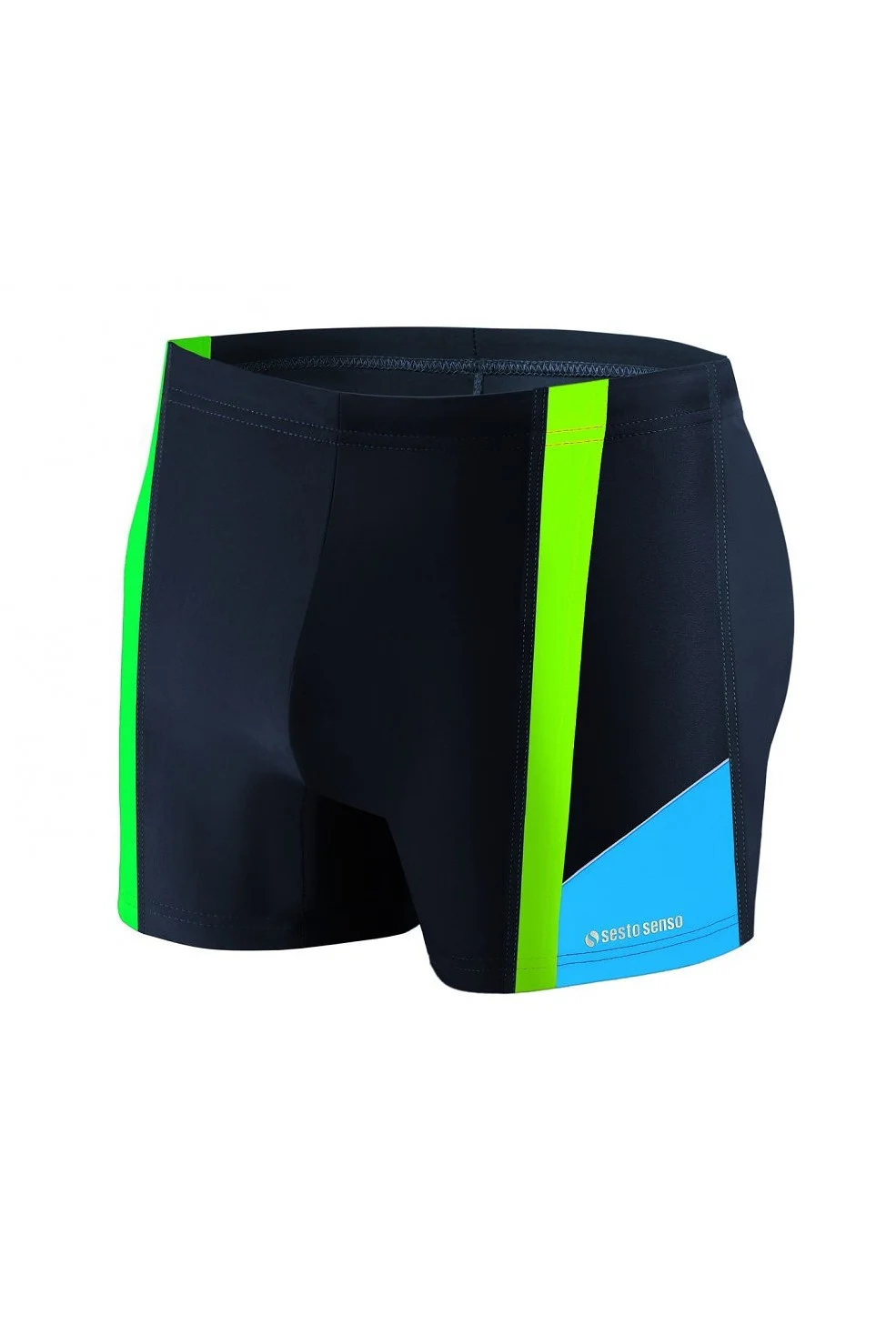 Plavecké boxerky Sesto Senso art.379 M-2XL Černá L (obrázek 4)