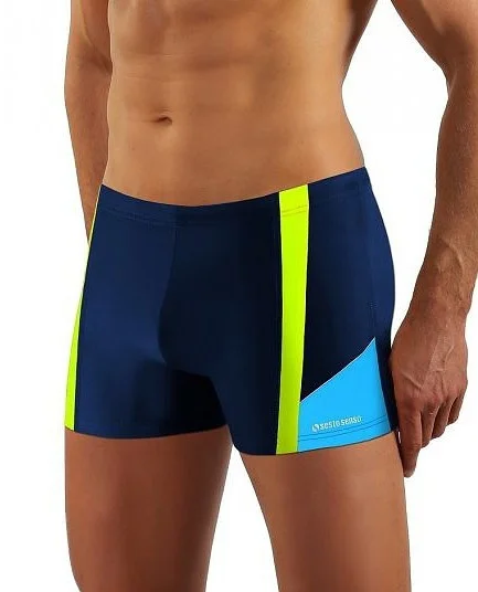 Plavecké boxerky Sesto Senso art.379 M-2XL Černá L (obrázek 7)