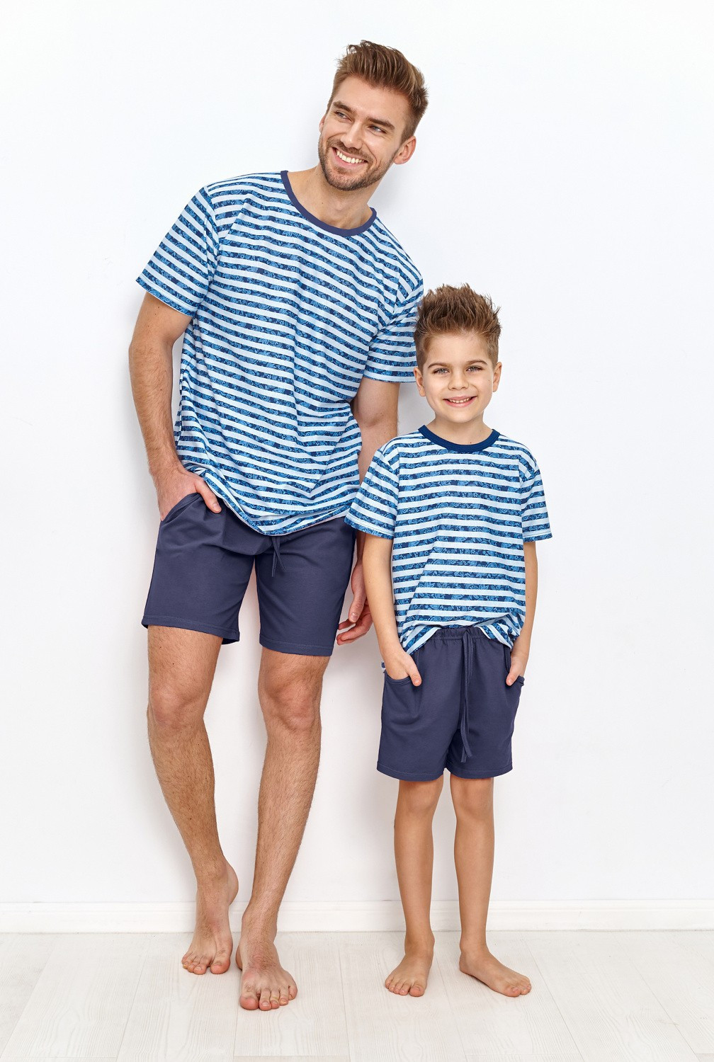 Chlapecké pyžamo Taro Noah 2950 kr/r 122-140 L23 modrá 122