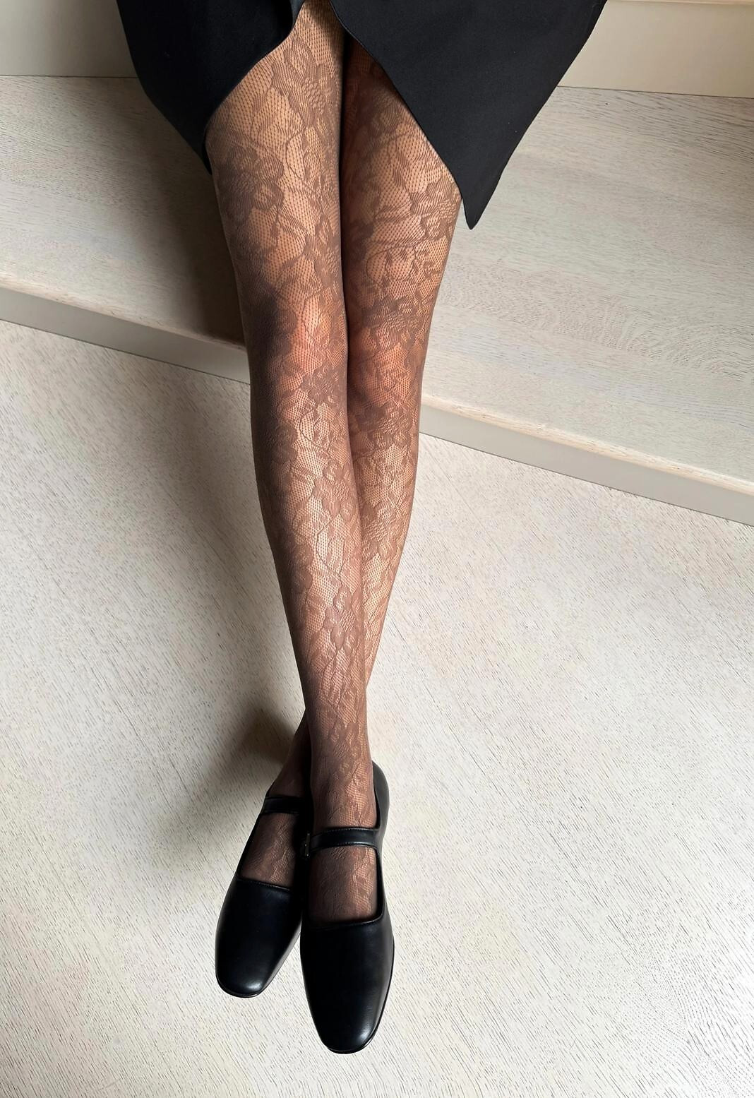 Punčocháče Veneziana Rosa Stile 1-5 auntieolatto 5-XL