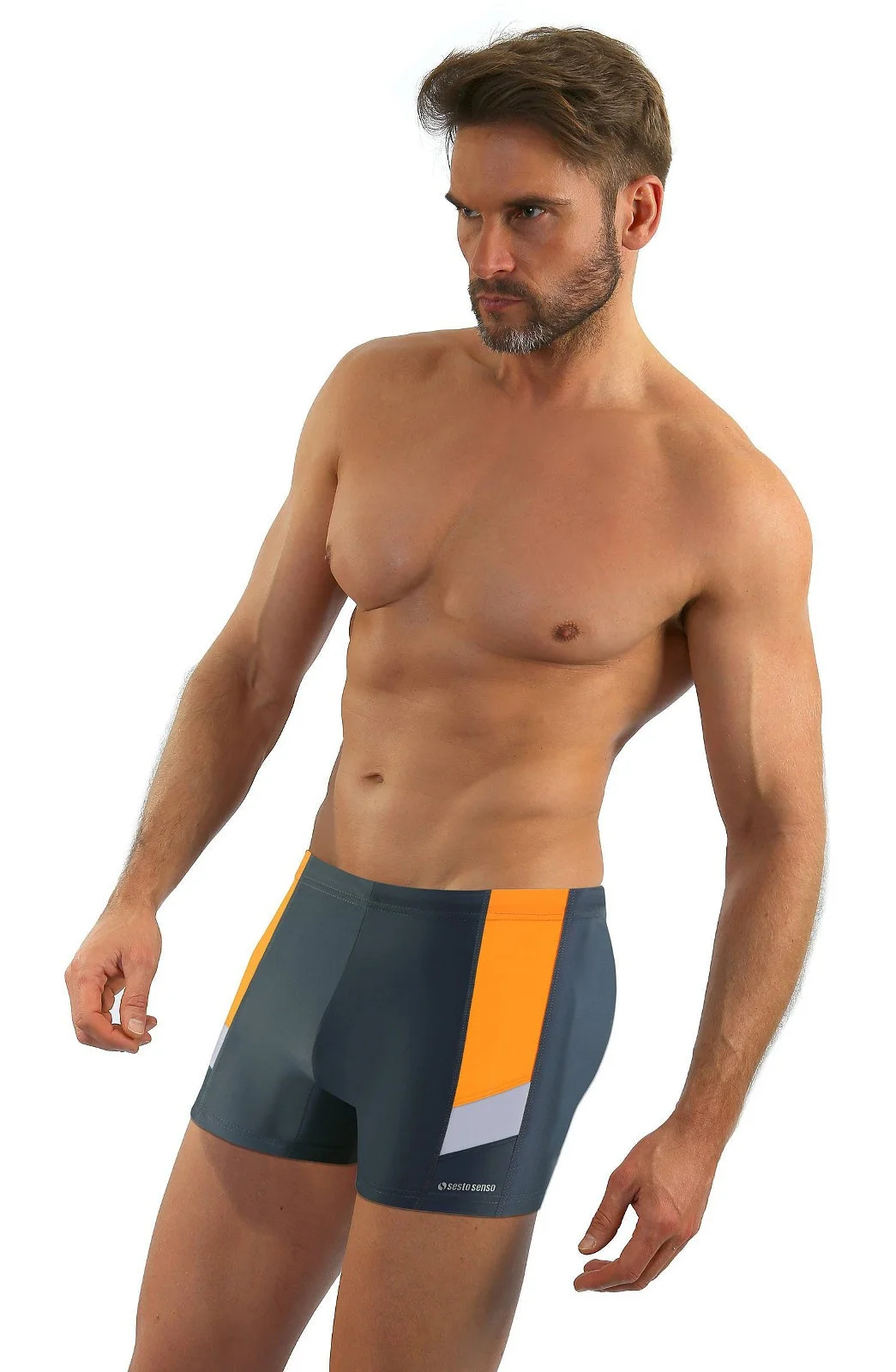 Pánské plavky - boxerky Sesto Senso art.381 Maxi 3XL-4XL černá 3XL (obrázek 5)
