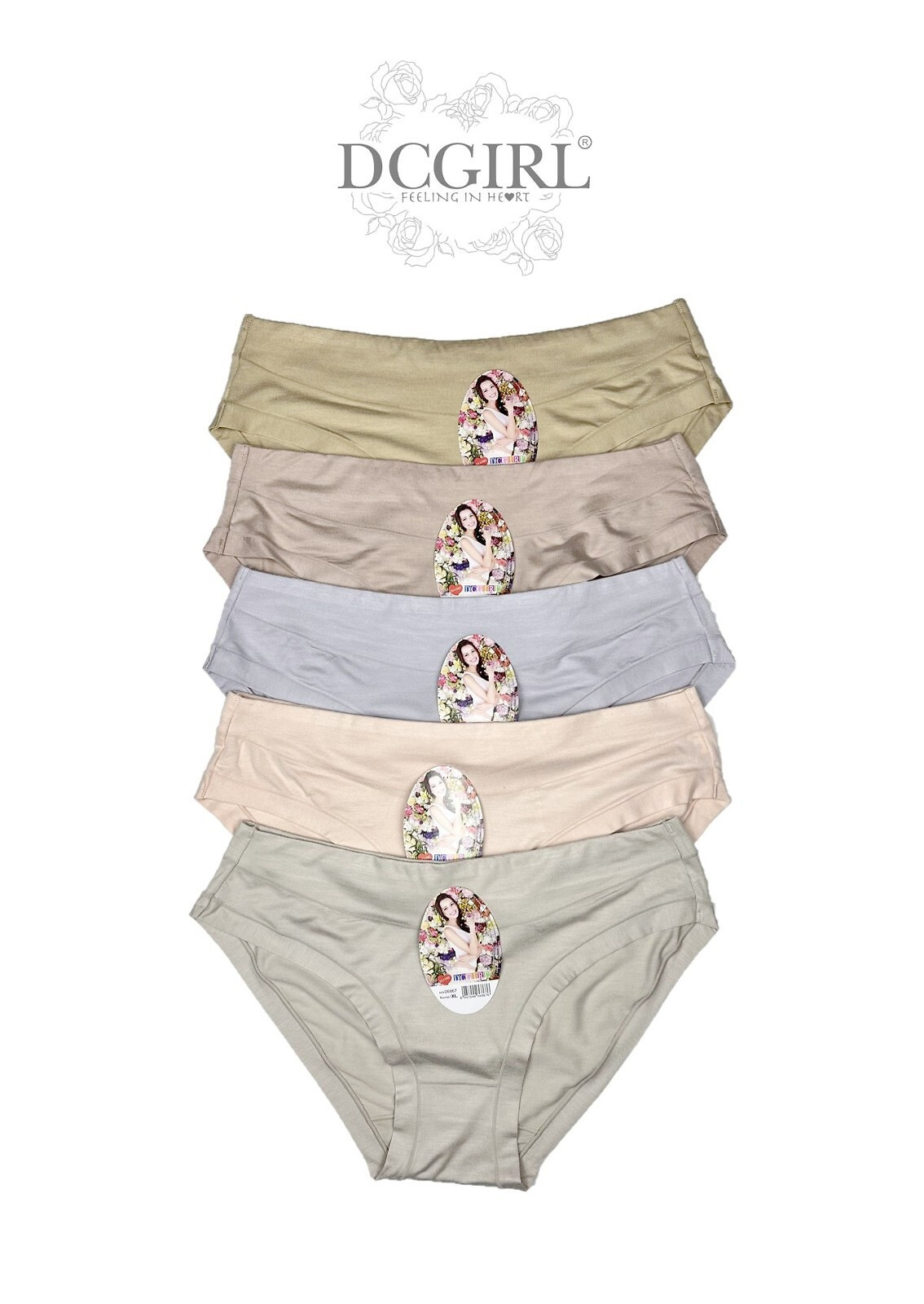 DC Girl nohavičky 26867 A'2 S-XL akryl směs barev L