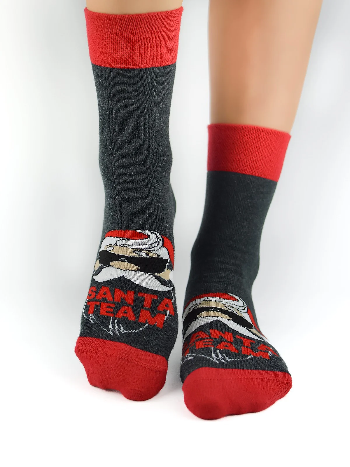 Noviti SB060 X-mas ponožky 35-42 grafit 35-38