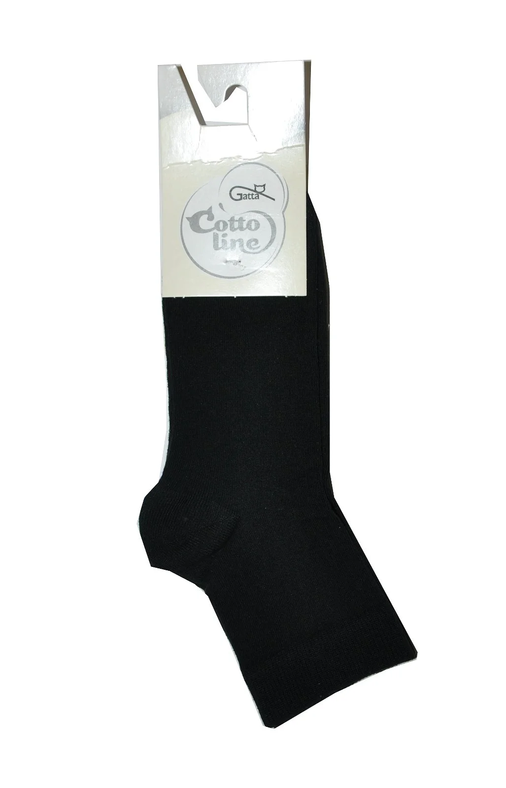 Gatta 224.060 Detské ponožky Cottoline hladké 21-26 černá 24-26
