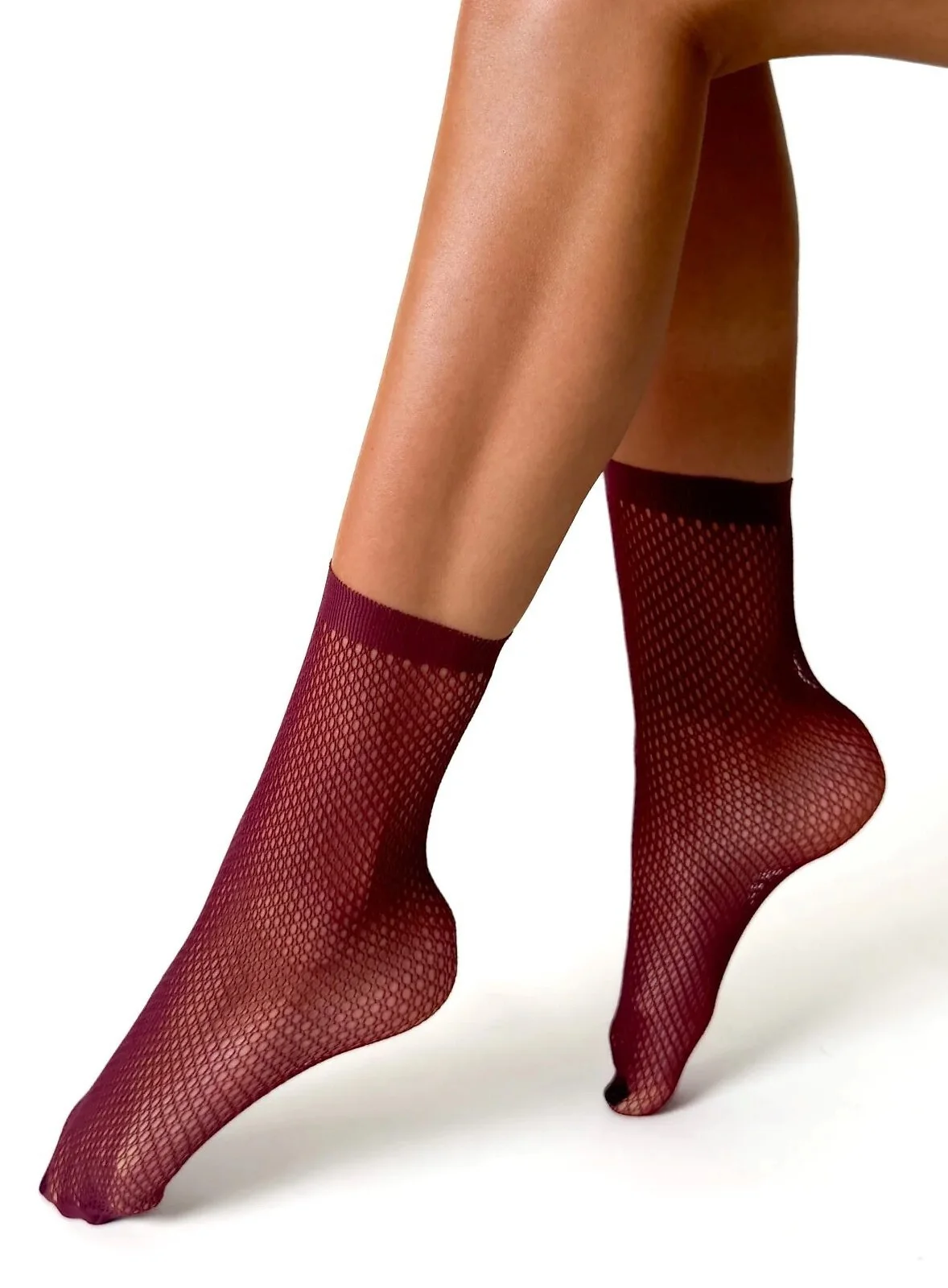 Dámské ponožky Veneziana Magica bordeaux univerzální