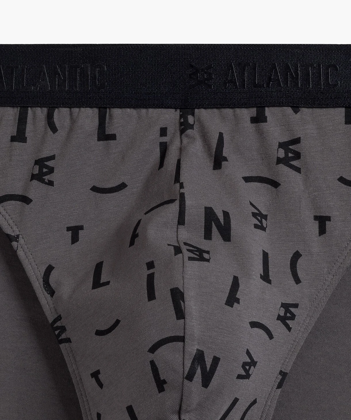 Pánské slipy Atlantic 3MP-161 A'3 S-2XL zeleno-černo-grafitová L (obrázek 10)