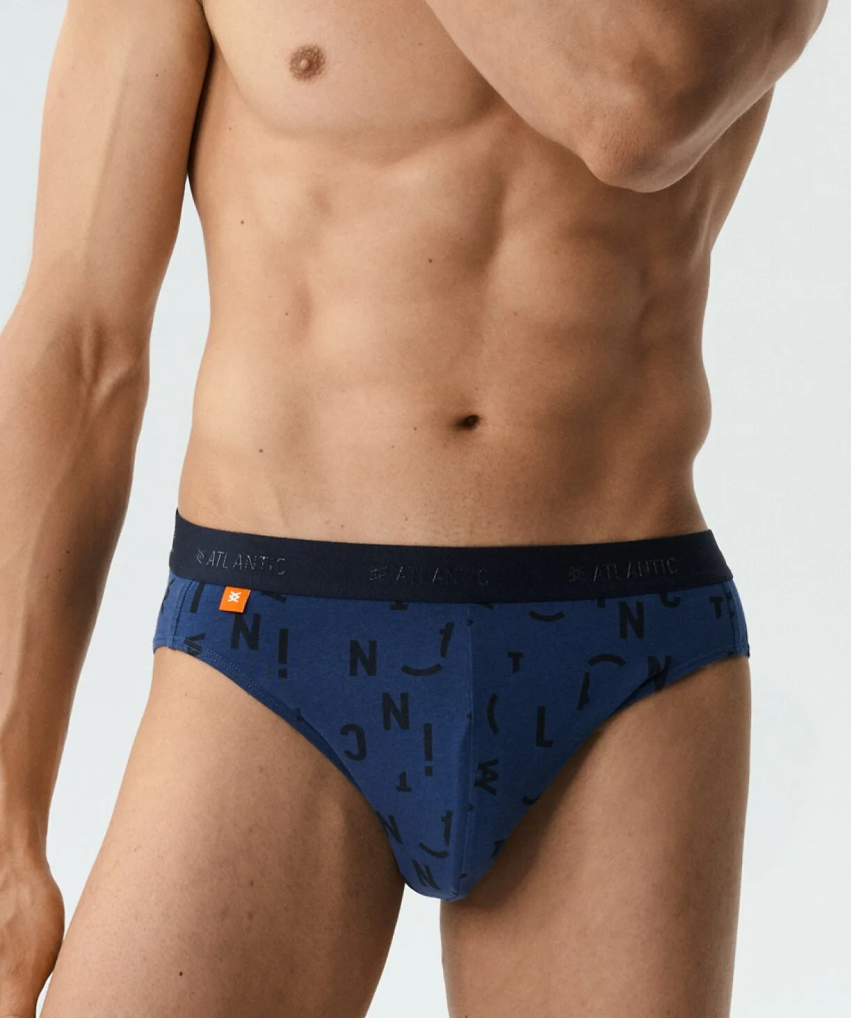 Pánské slipy Atlantic 3MP-161 A'3 S-2XL zeleno-černo-grafitová L (obrázek 5)