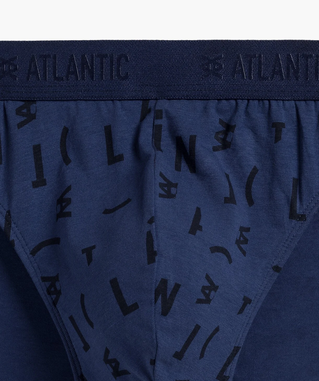 Pánské slipy Atlantic 3MP-161 A'3 S-2XL zeleno-černo-grafitová L (obrázek 6)