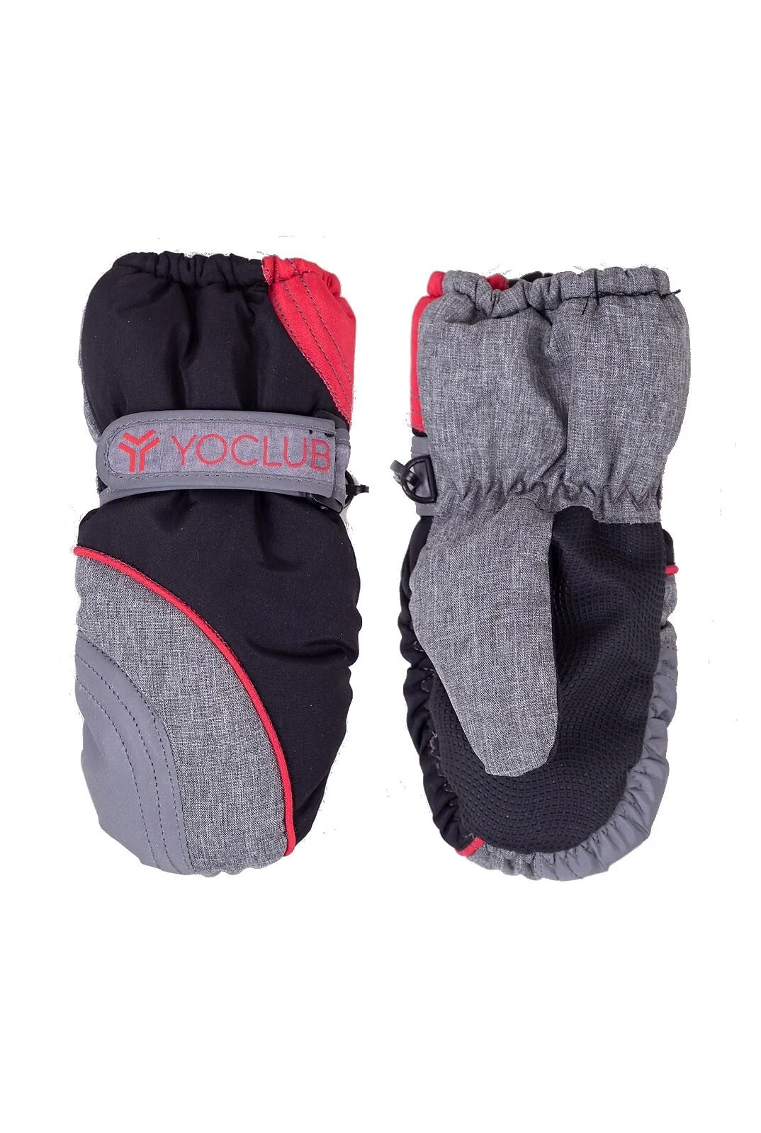 Lyžiarske rukavice YOCLUB REN-0296C směs barev 12 cm